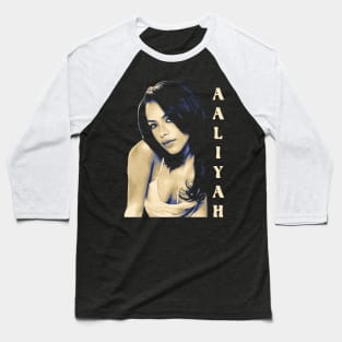 Aaliyah Baby Girl Baseball T-Shirt